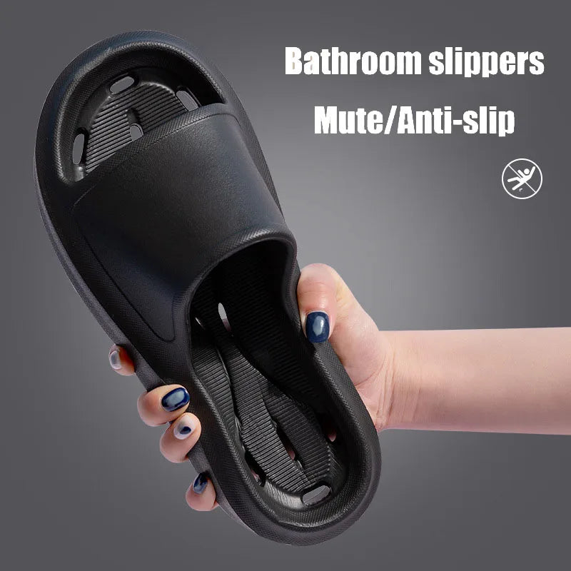 Gominglo -  Hollow Out Shower Slippers