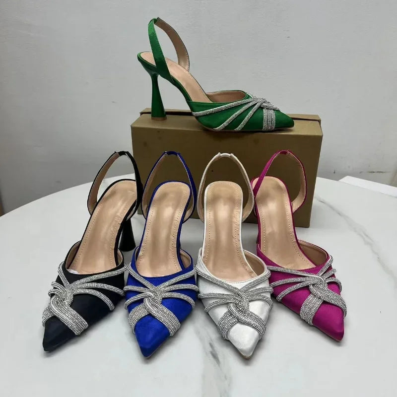 Gominglo- Fashionable High Heeled Sandals for Summer Parties