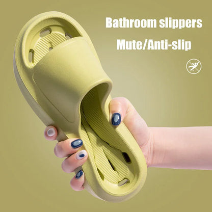 Gominglo -  Hollow Out Shower Slippers